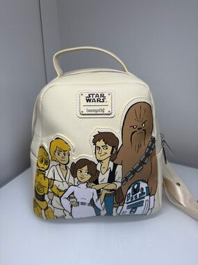 Loungefly Star Wars "Celebrate the Saga" Mini Backpack -NWOT